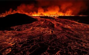 nueva erupción volcánica en Islandia